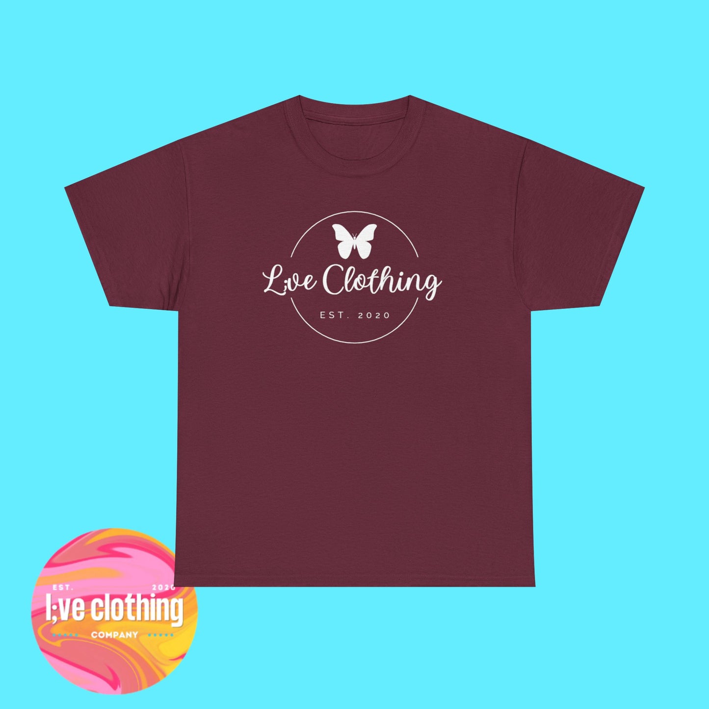 L;VE Clothing Circle Logo T-Shirt