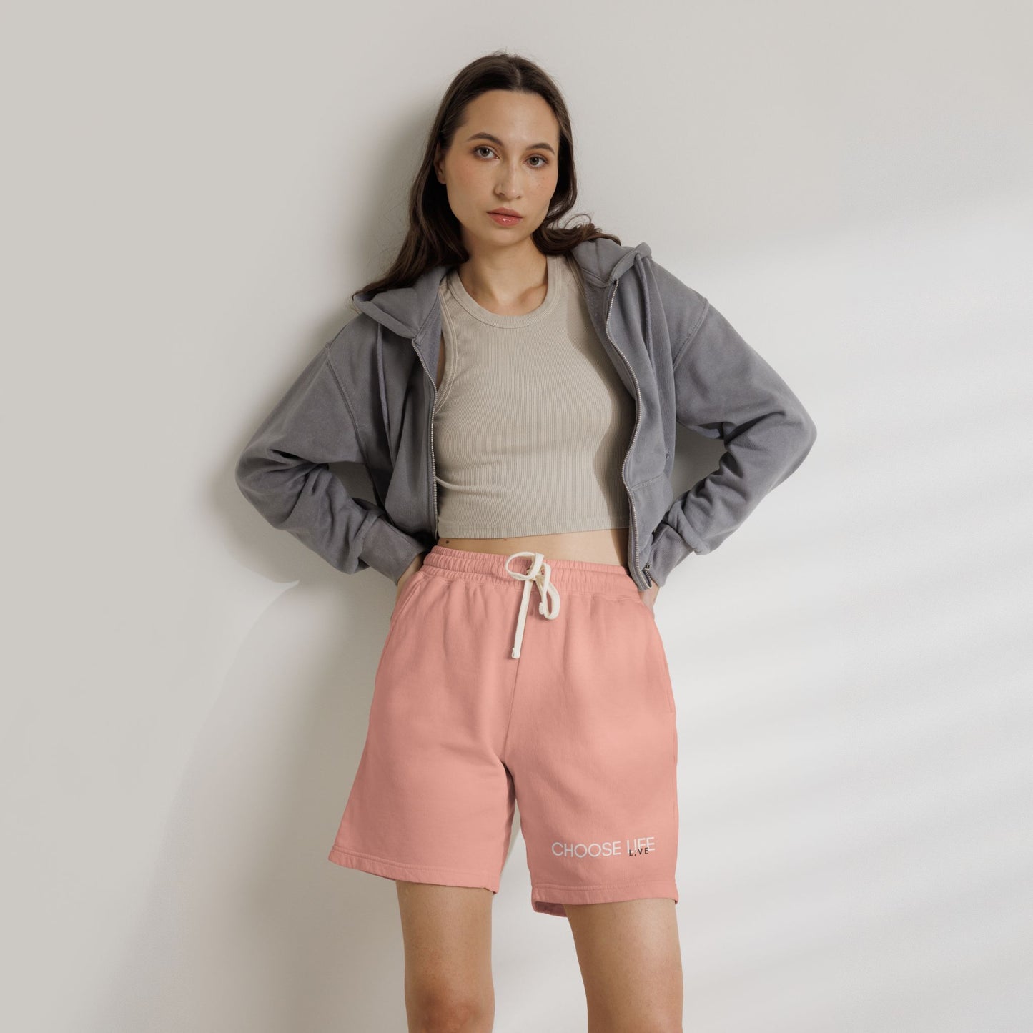 Choose Life Sweat Shorts