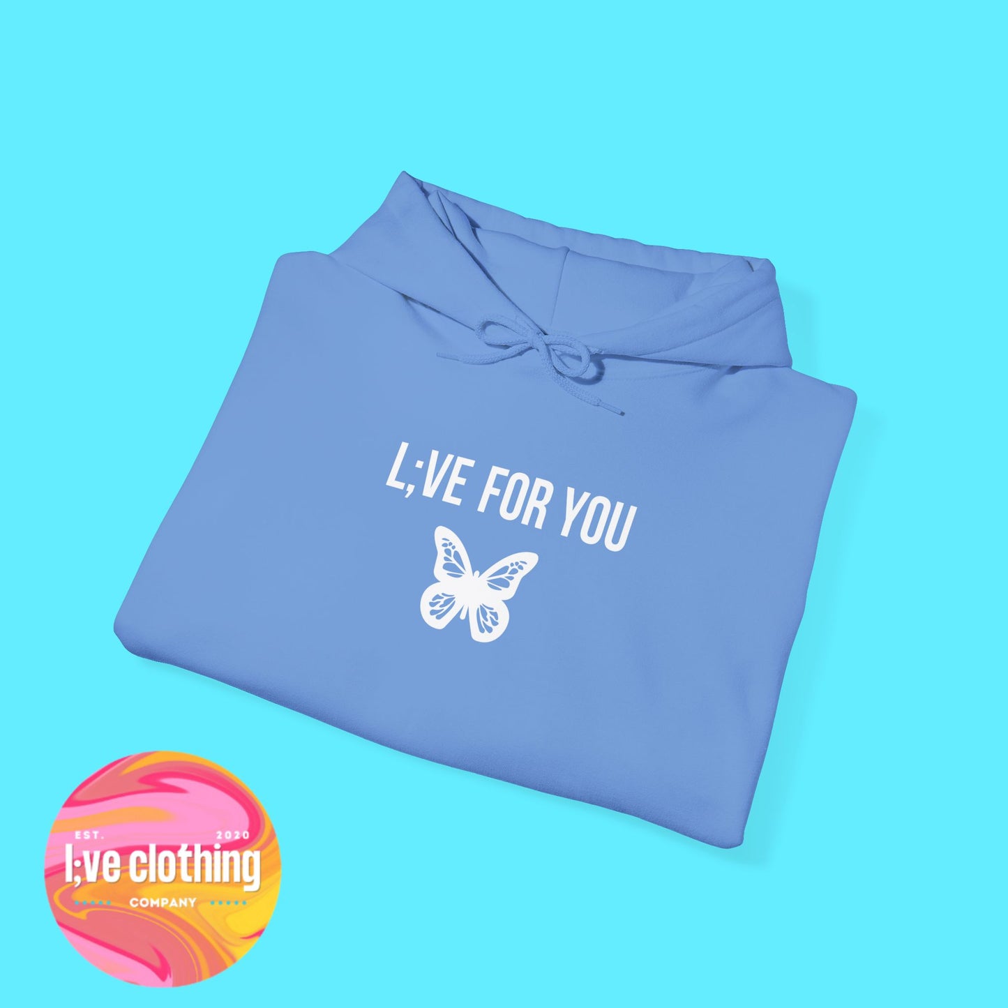 L;VE For You Butterfly Hoodie
