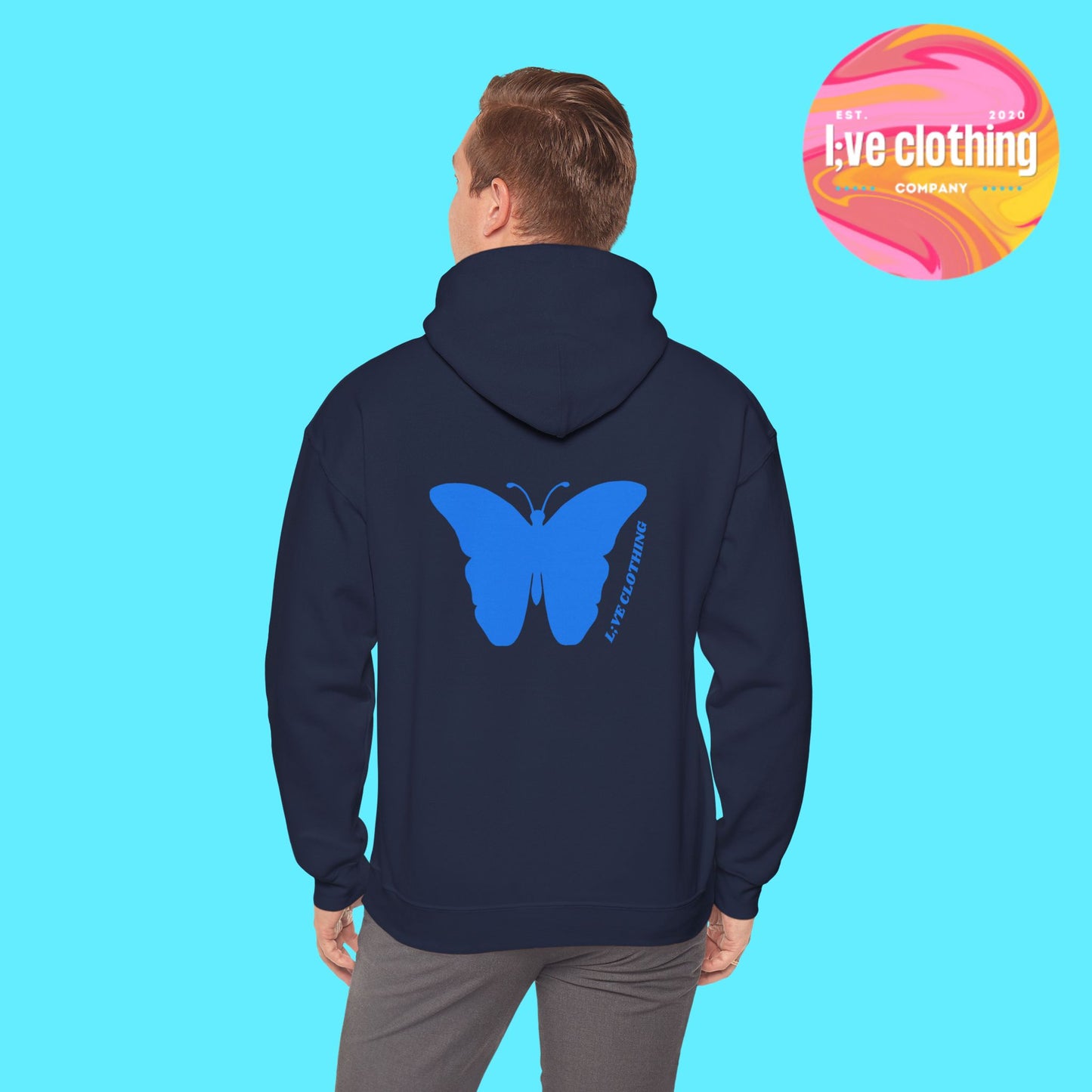 Keep Going, Keep Growing Butterfly Hoodie