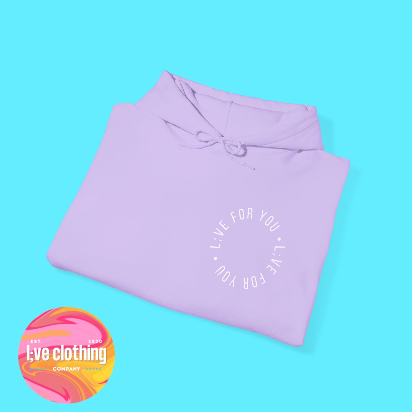 Live For You Circle Logo Hoodie