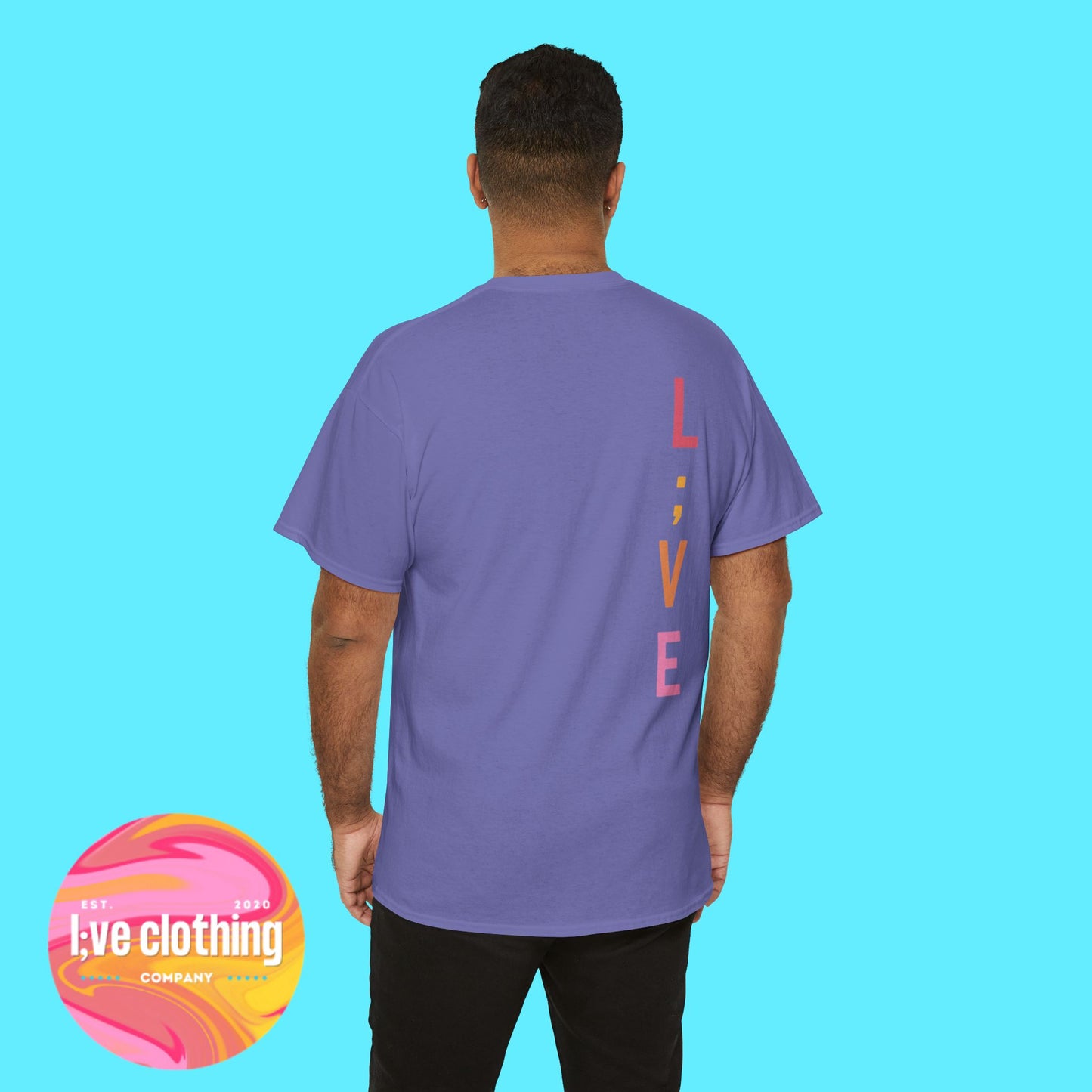 L;VE Clothing Swirl Logo Tee