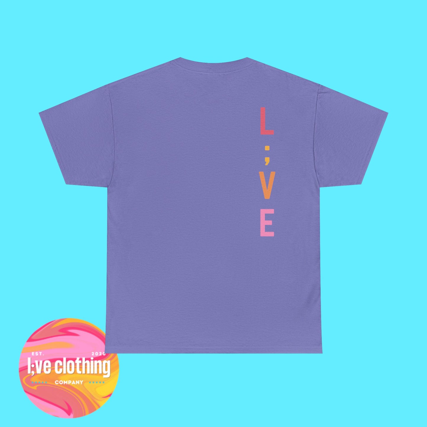 L;VE Clothing Swirl Logo Tee