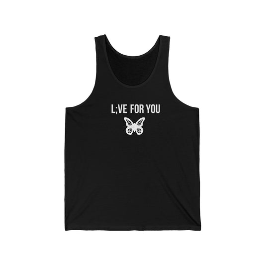 L;VE For You Butterfly Tank Top