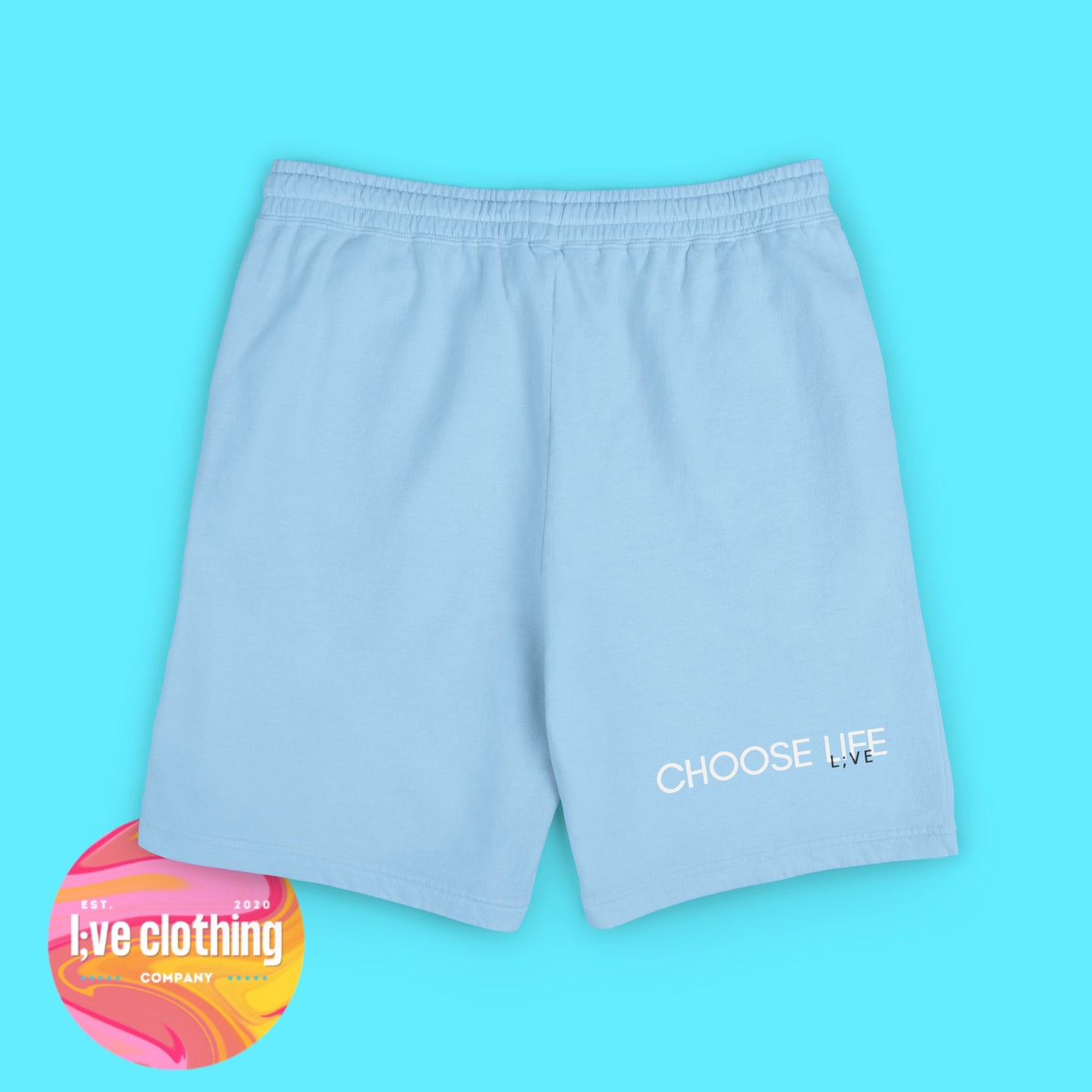 Choose Life Sweat Shorts