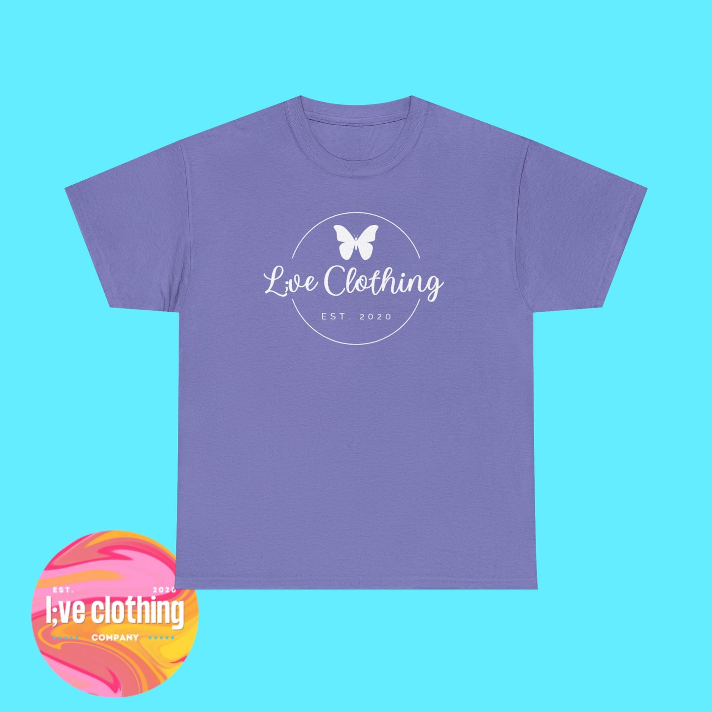 L;VE Clothing Circle Logo T-Shirt
