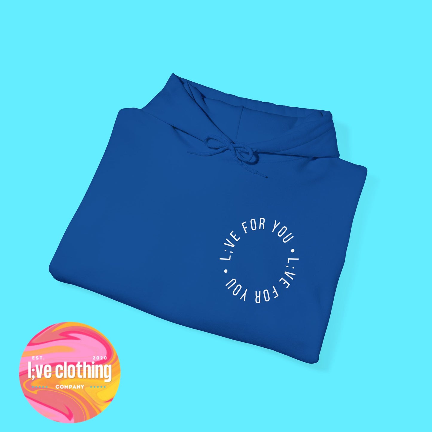 Live For You Circle Logo Hoodie