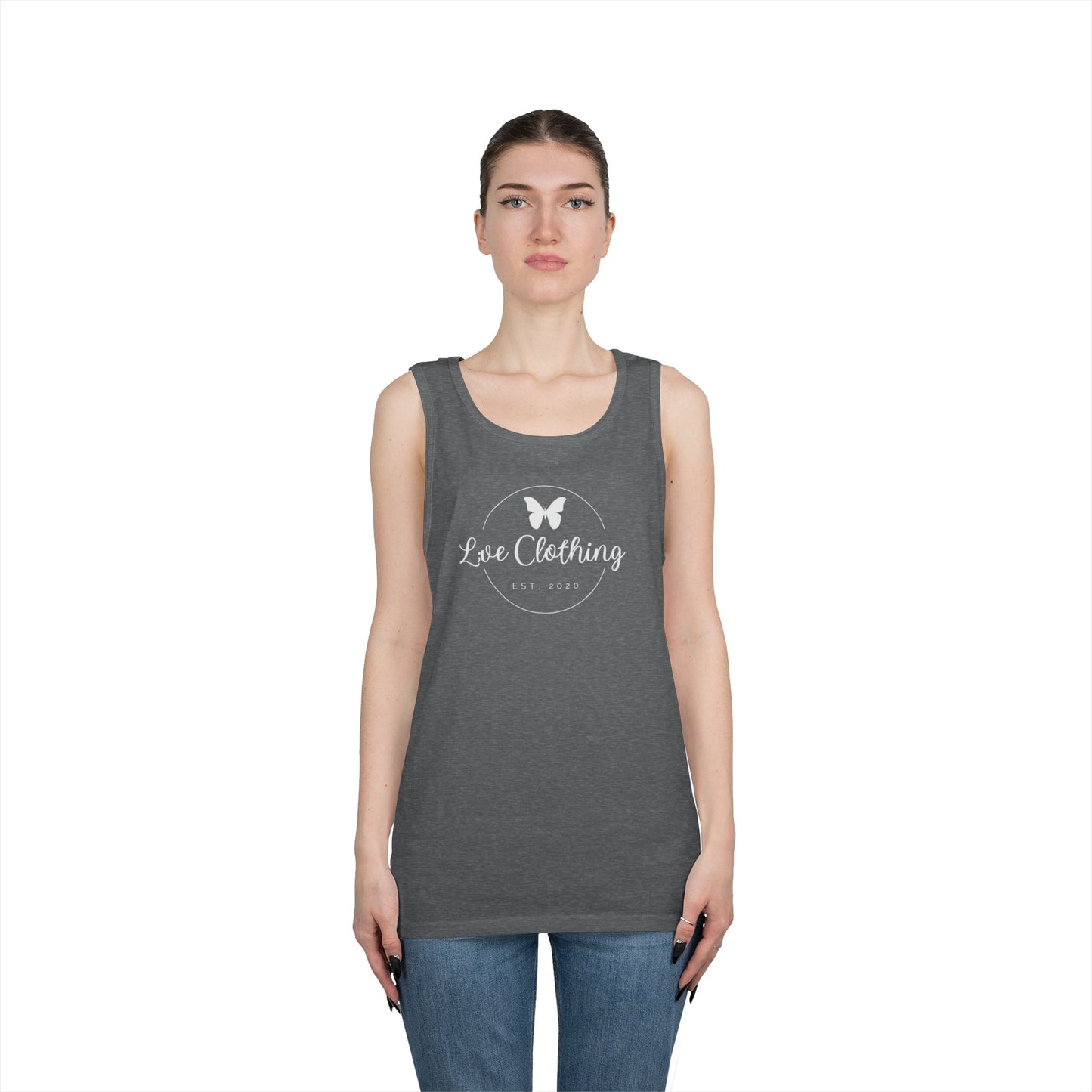 L;VE Clothing Circle Logo Tank Top