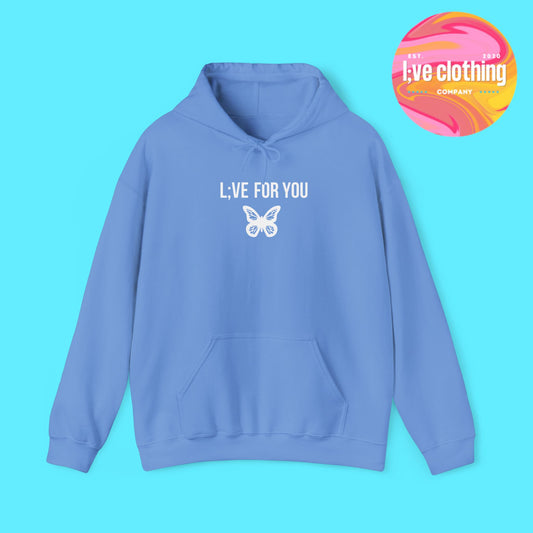 L;VE For You Butterfly Hoodie