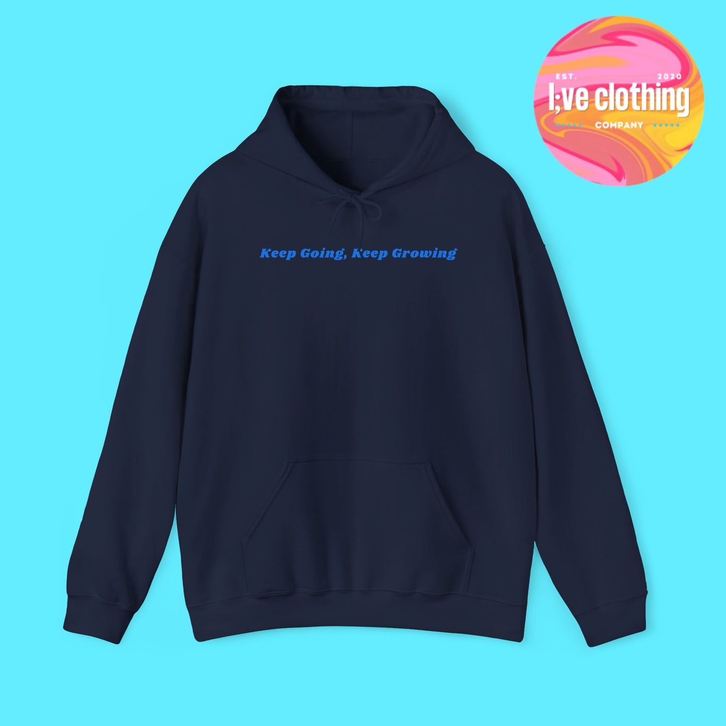 Keep Going, Keep Growing Butterfly Hoodie