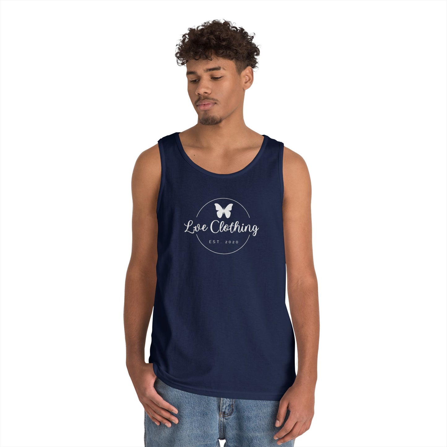 L;VE Clothing Circle Logo Tank Top