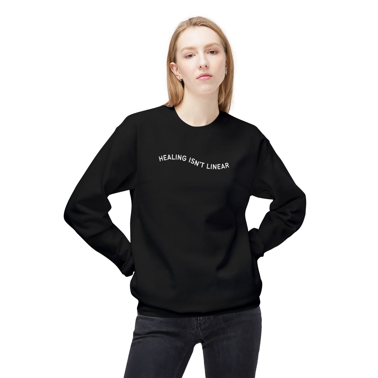 Healing Isn't Linear Sweatshirt