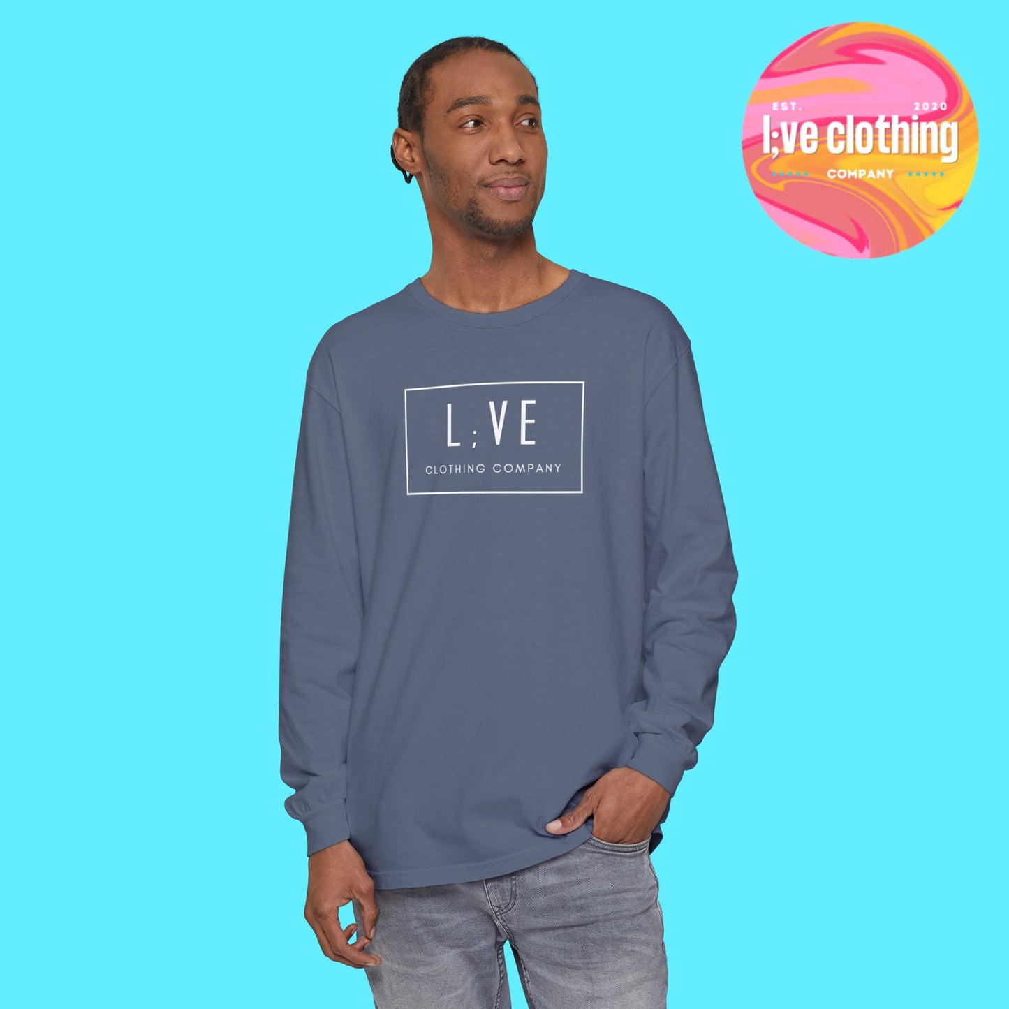 L:VE Long Sleeve Logo Tee