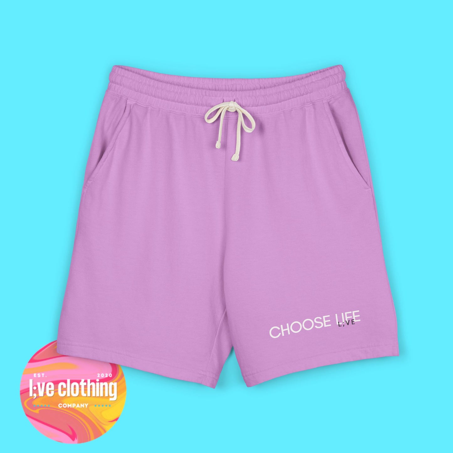 Choose Life Sweat Shorts