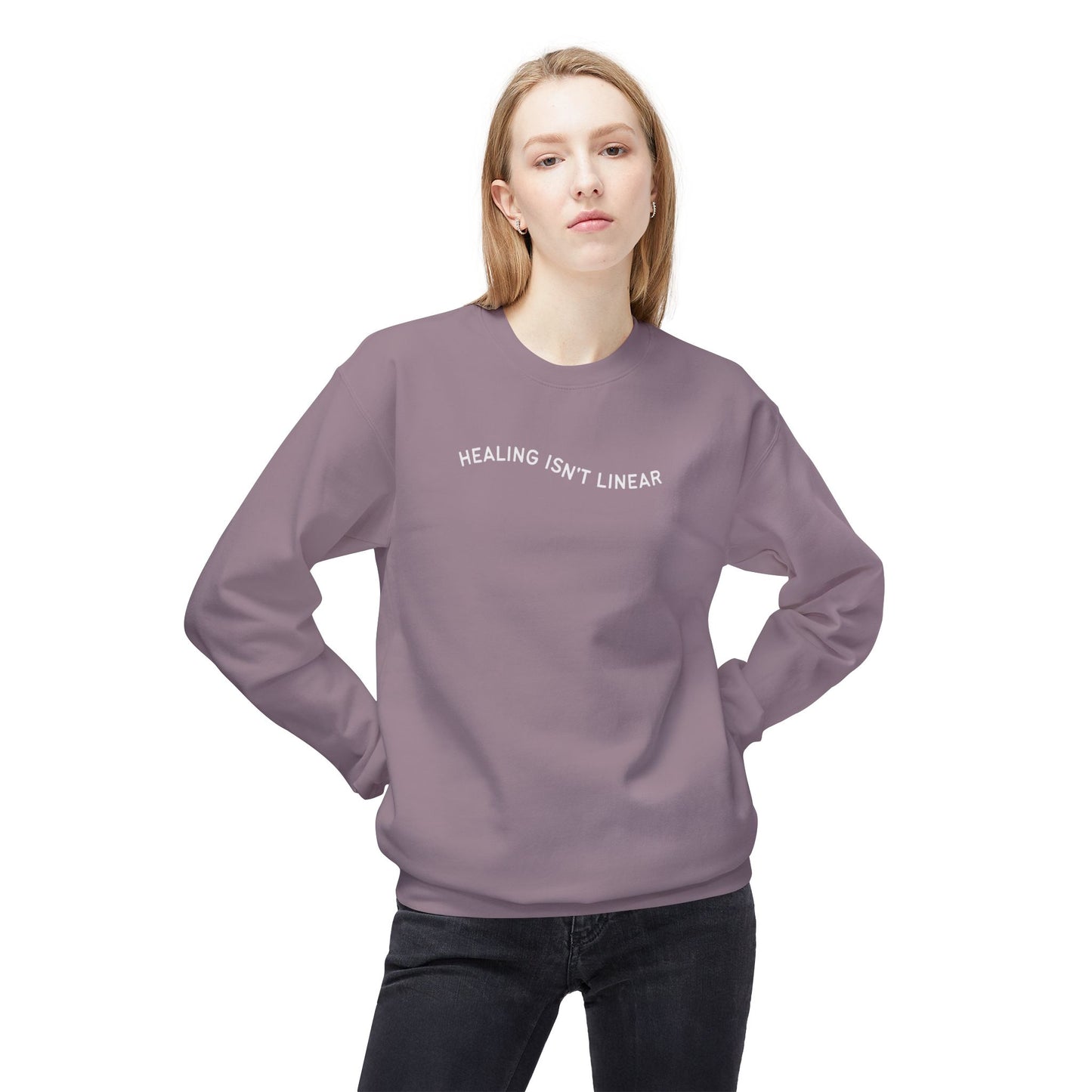 Healing Isn't Linear Sweatshirt