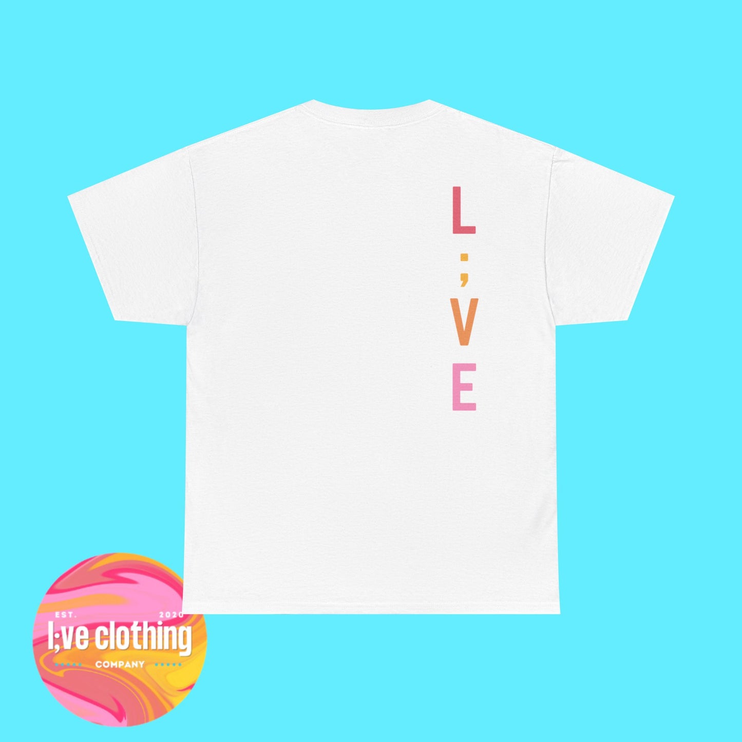 L;VE Clothing Swirl Logo Tee