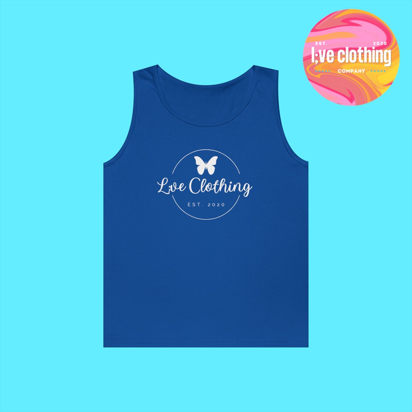 L;VE Clothing Circle Logo Tank Top