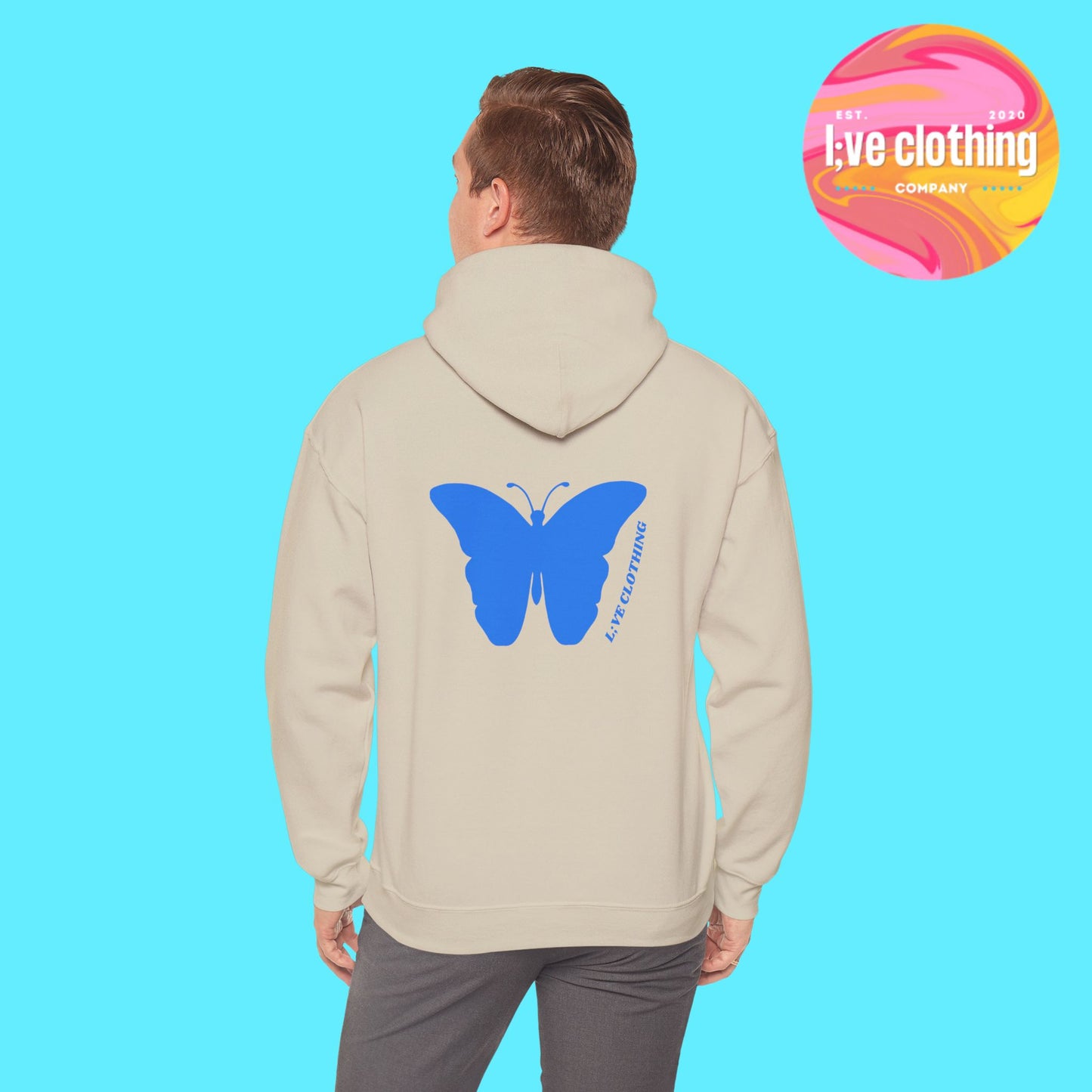 Keep Going, Keep Growing Butterfly Hoodie