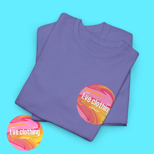 L;VE Clothing Swirl Logo Tee