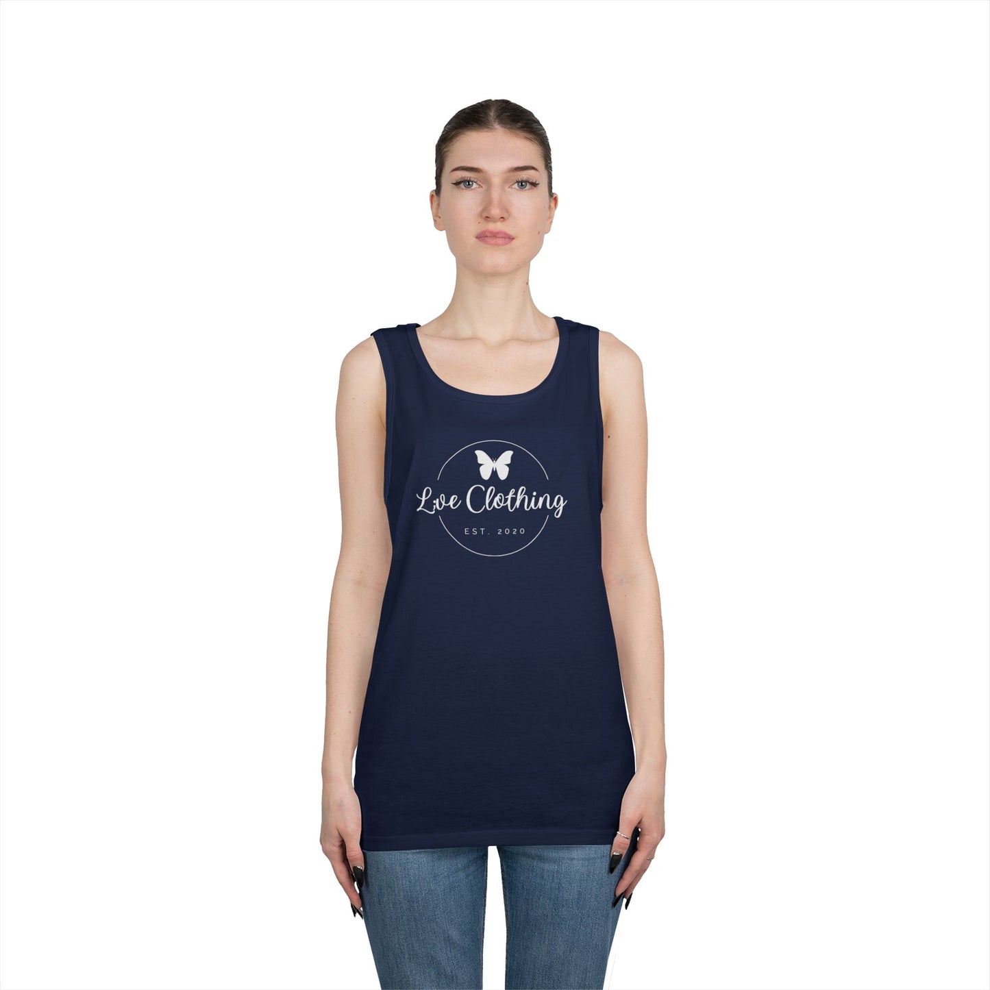 L;VE Clothing Circle Logo Tank Top