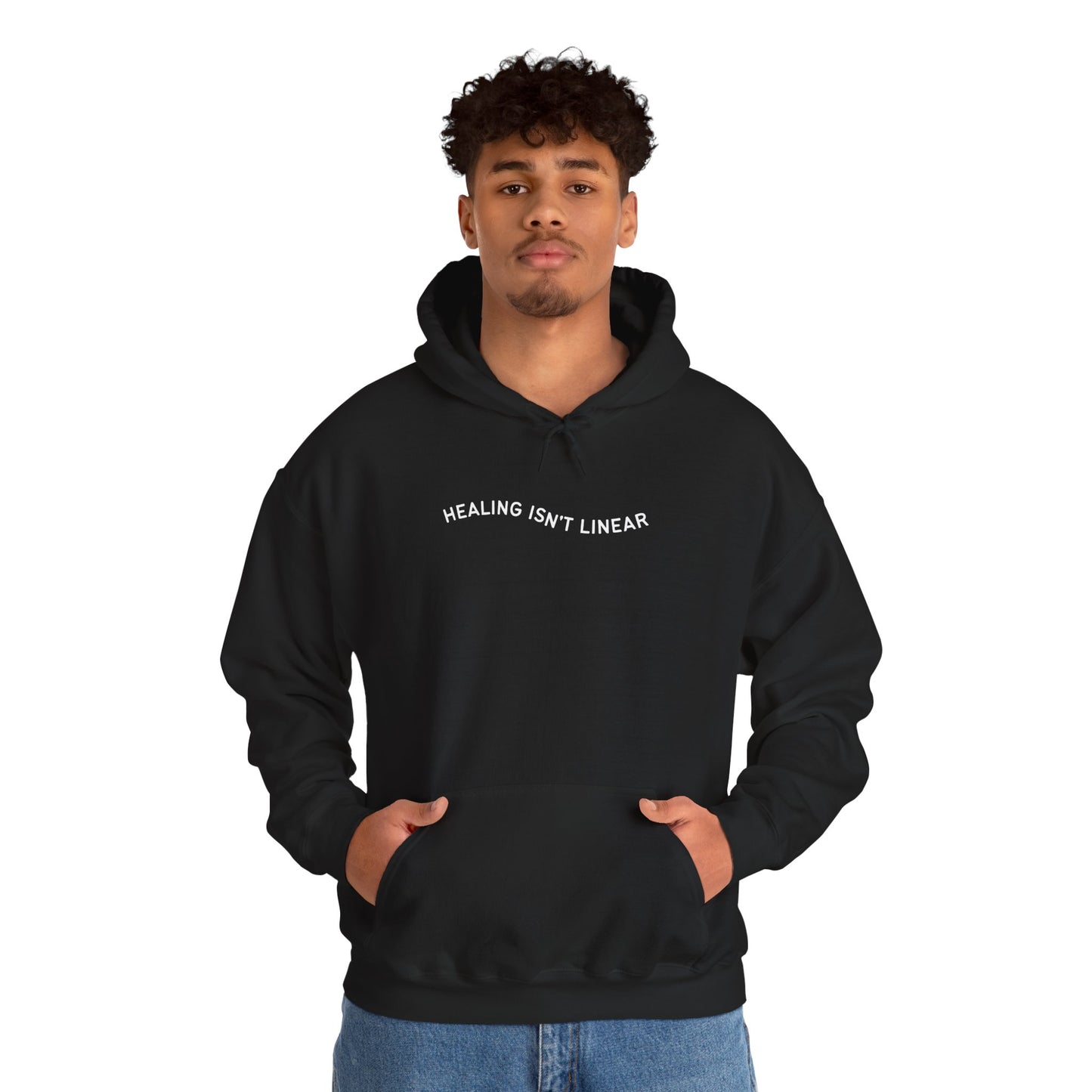 Healing Isn't Linear Hoodie