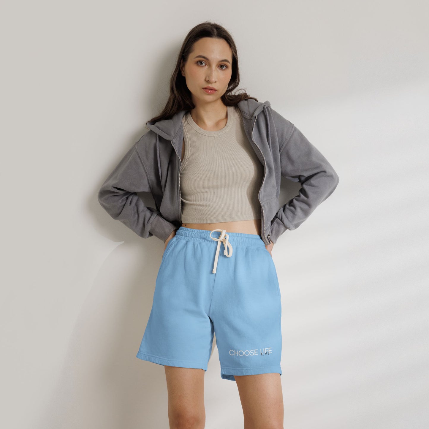 Choose Life Sweat Shorts