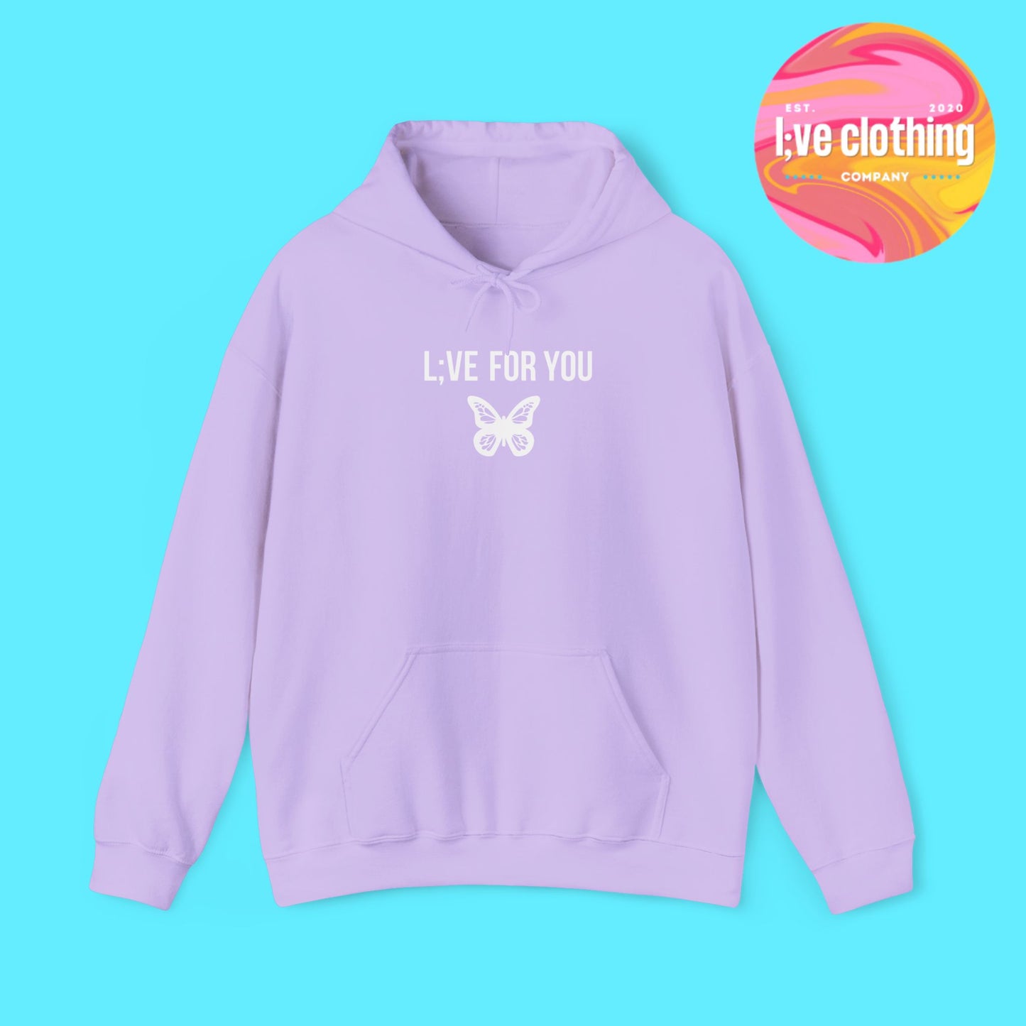 L;VE For You Butterfly Hoodie
