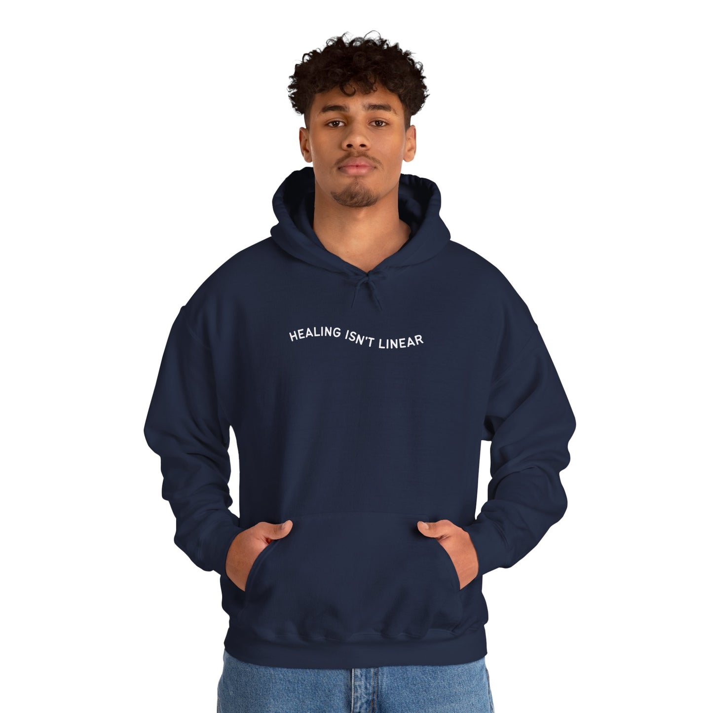 Healing Isn't Linear Hoodie