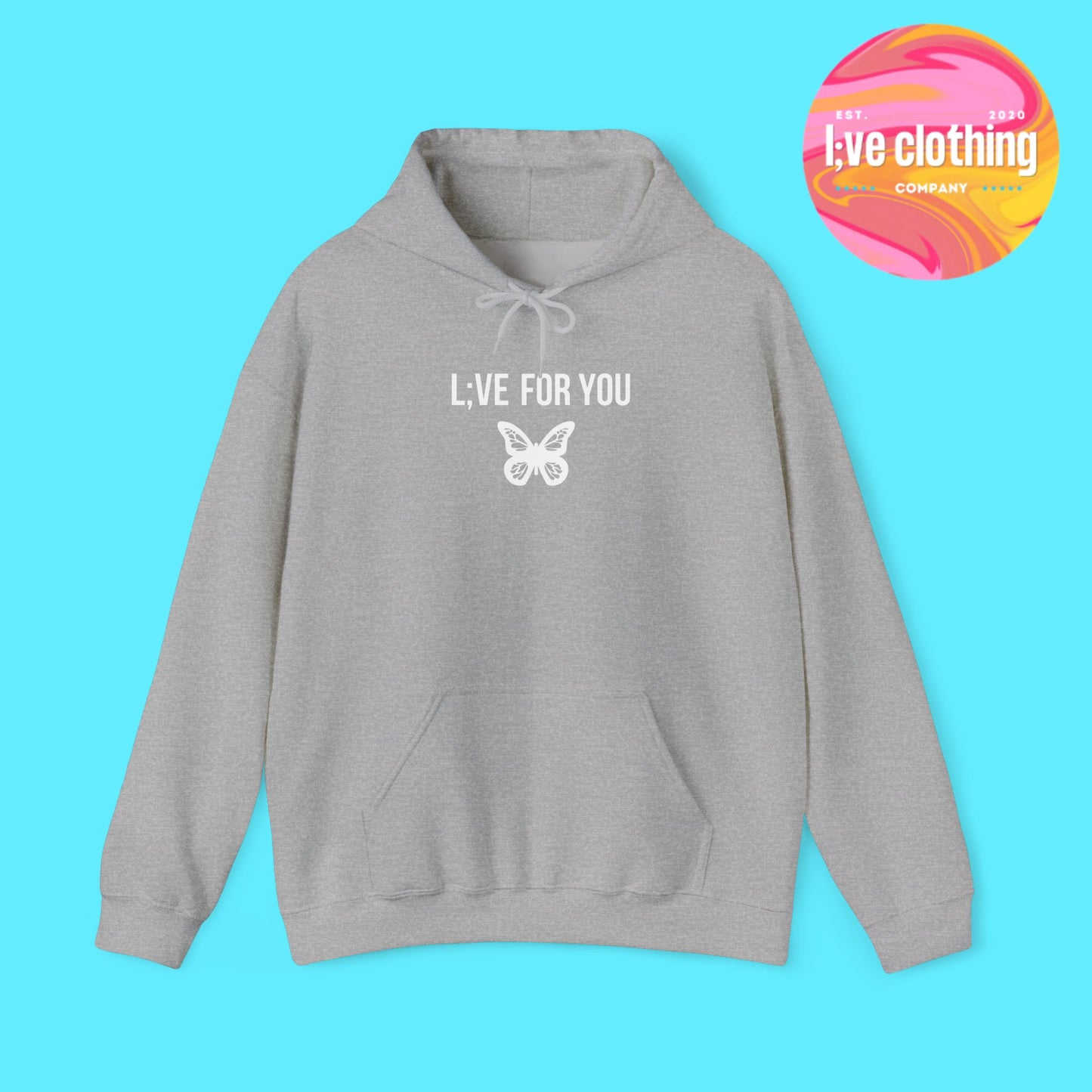L;VE For You Butterfly Hoodie