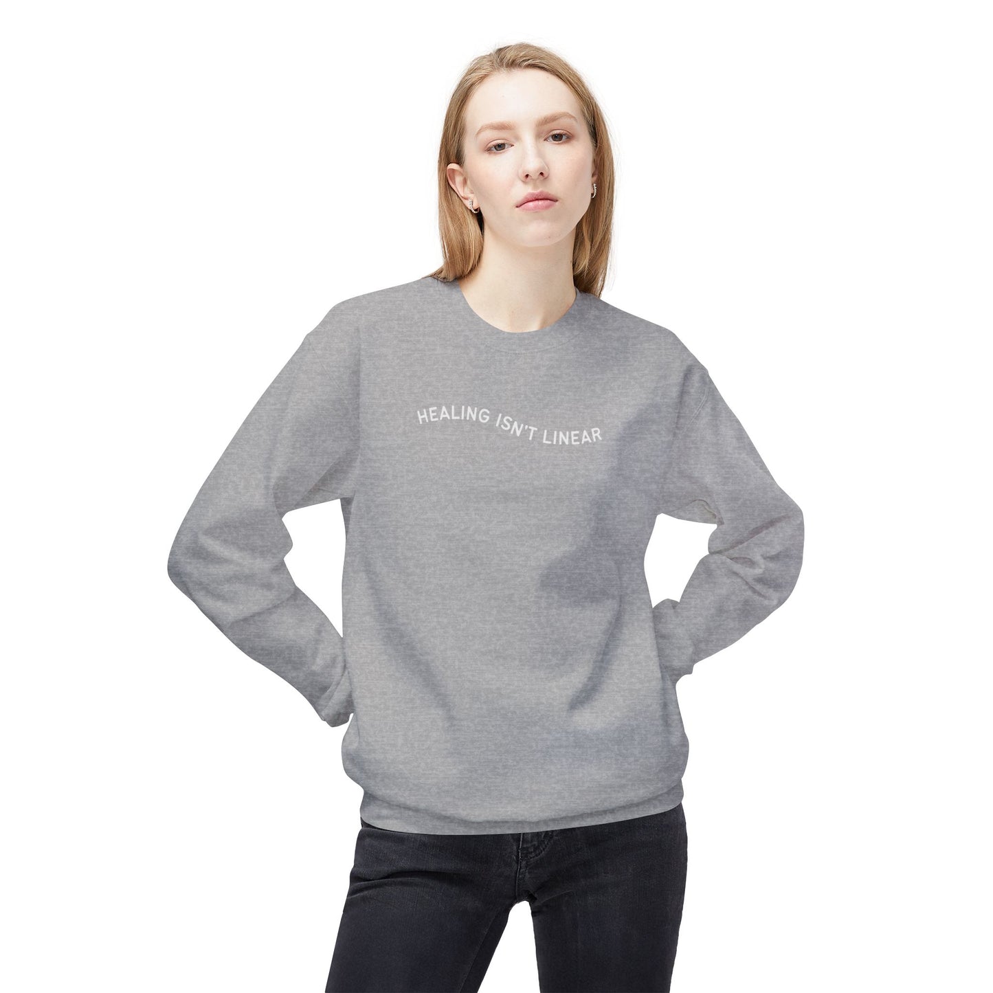 Healing Isn't Linear Sweatshirt