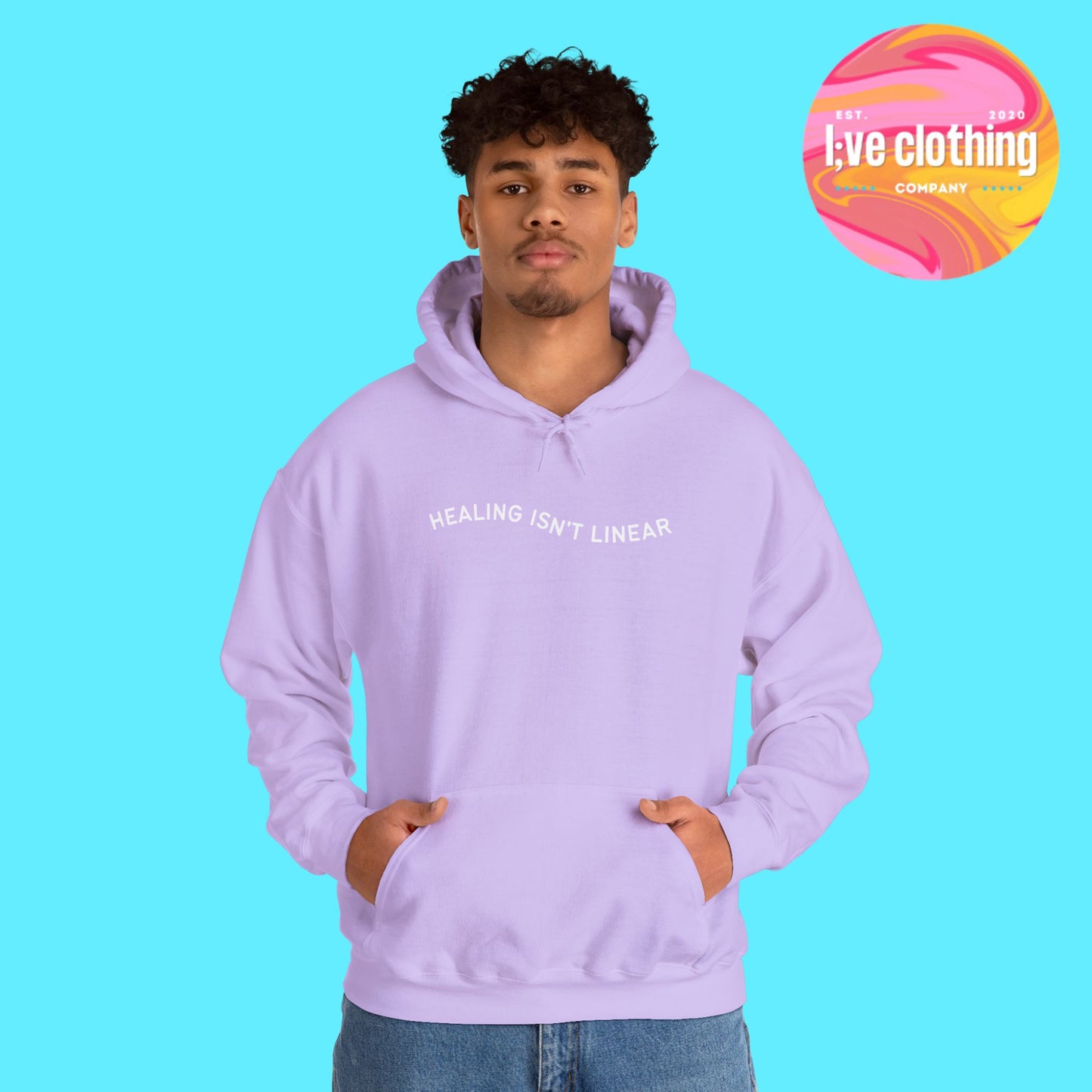 Healing Isn't Linear Hoodie