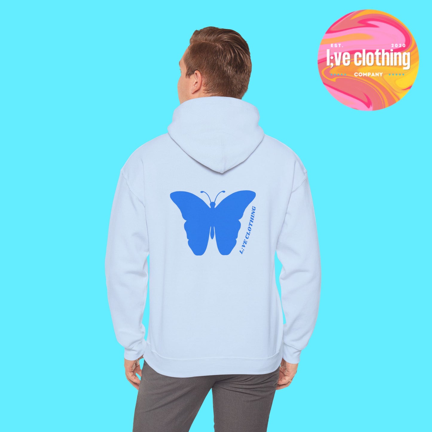 Keep Going, Keep Growing Butterfly Hoodie
