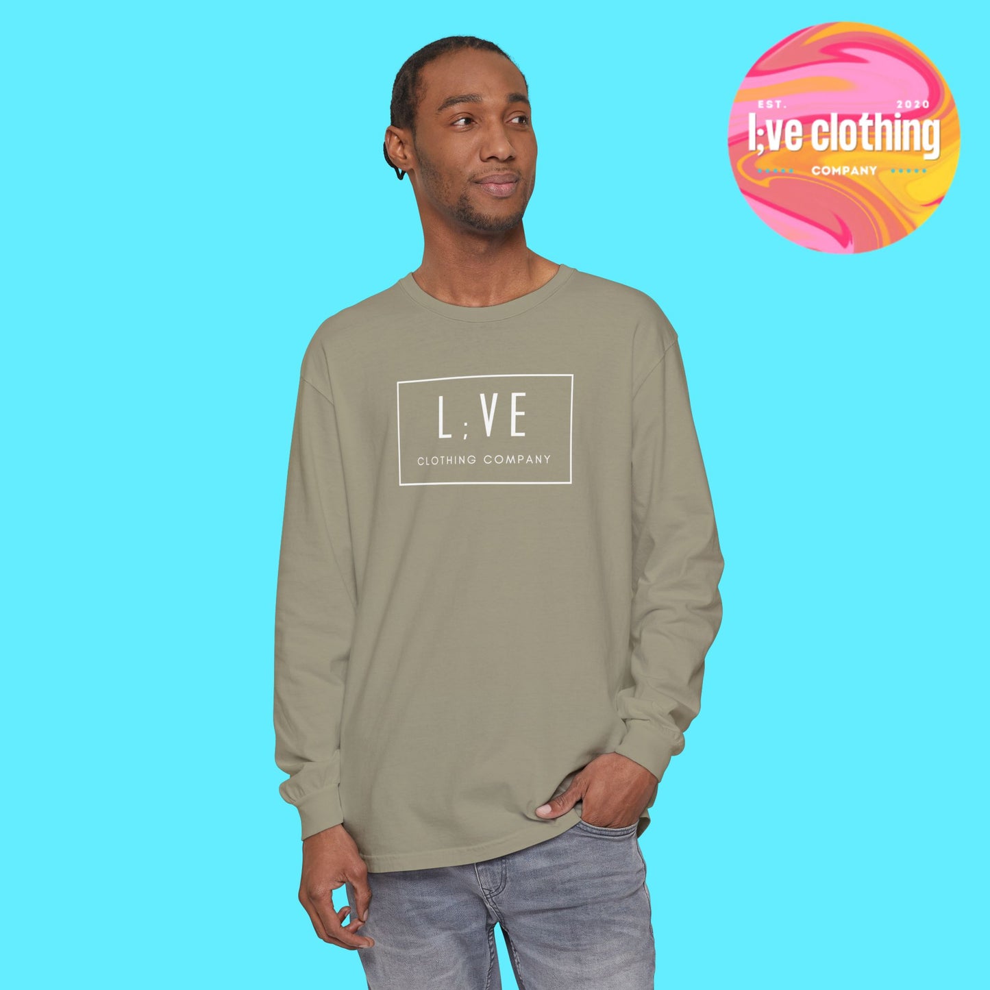 L:VE Long Sleeve Logo Tee