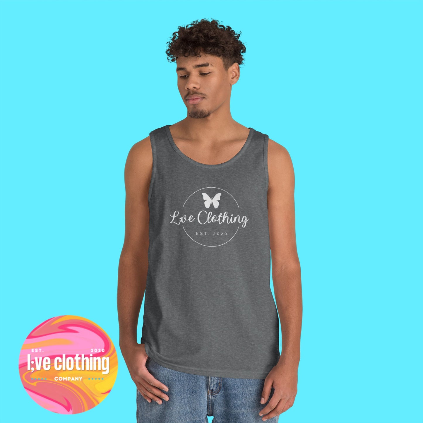 L;VE Clothing Circle Logo Tank Top