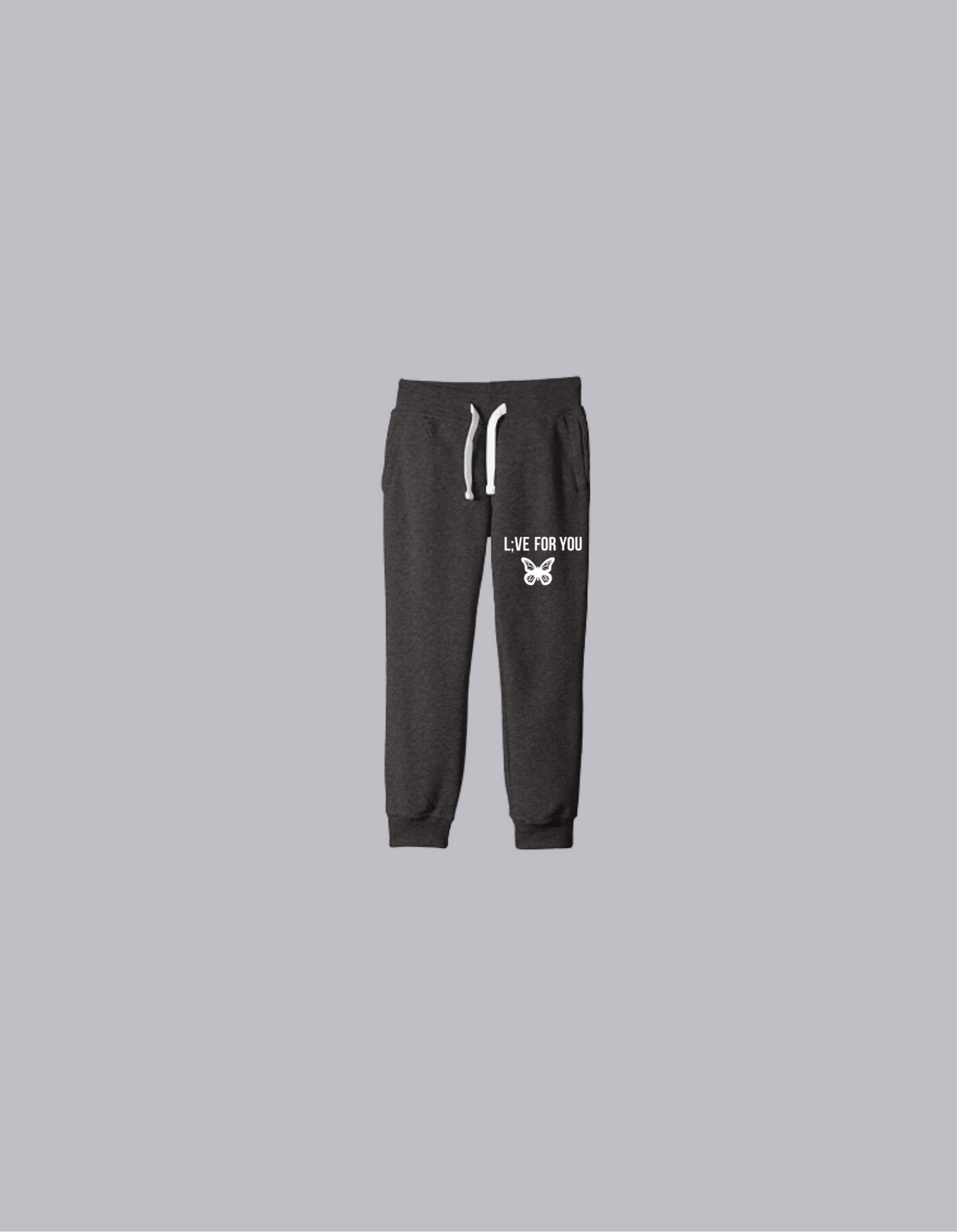 L;VE For You Butterfly Youth Joggers