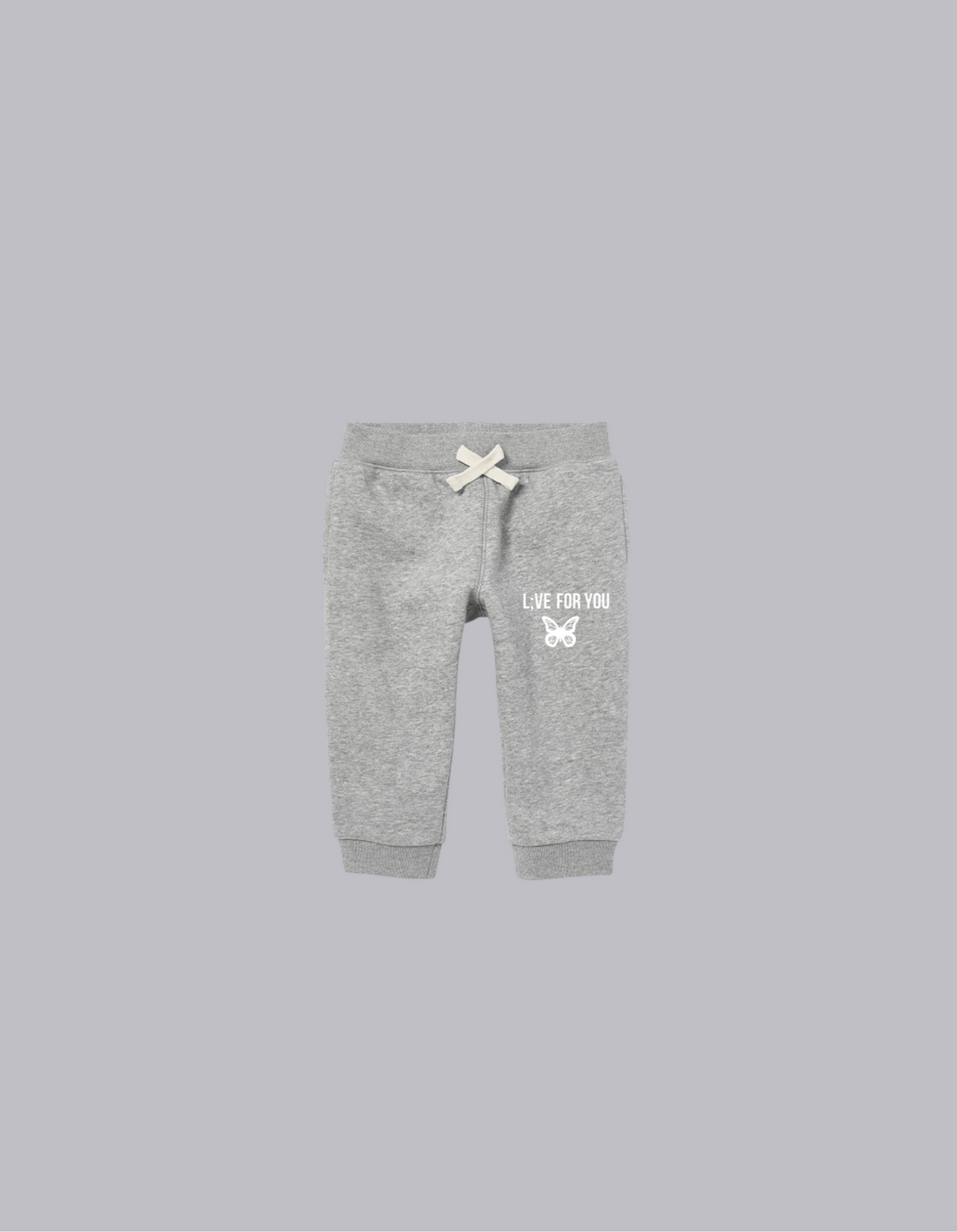 L;VE For You Butterfly Toddler Joggers