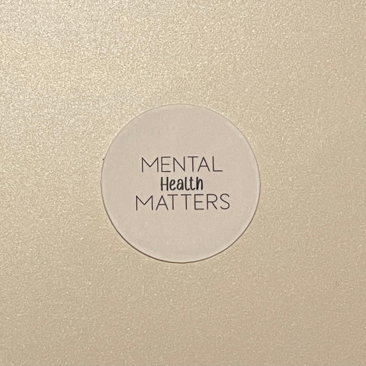 Mental Health Matters Sticker