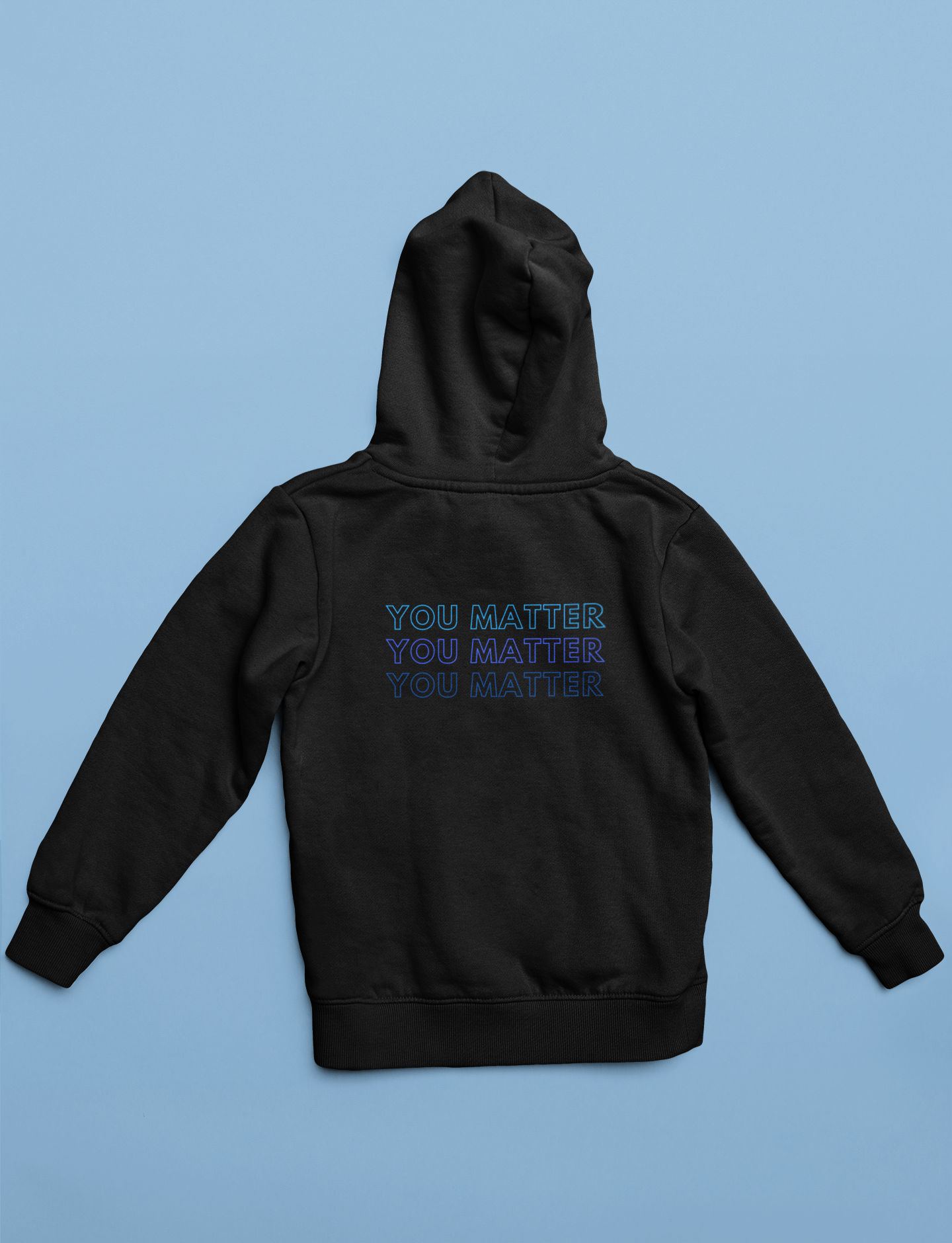 You matter 2025 hoodie grey