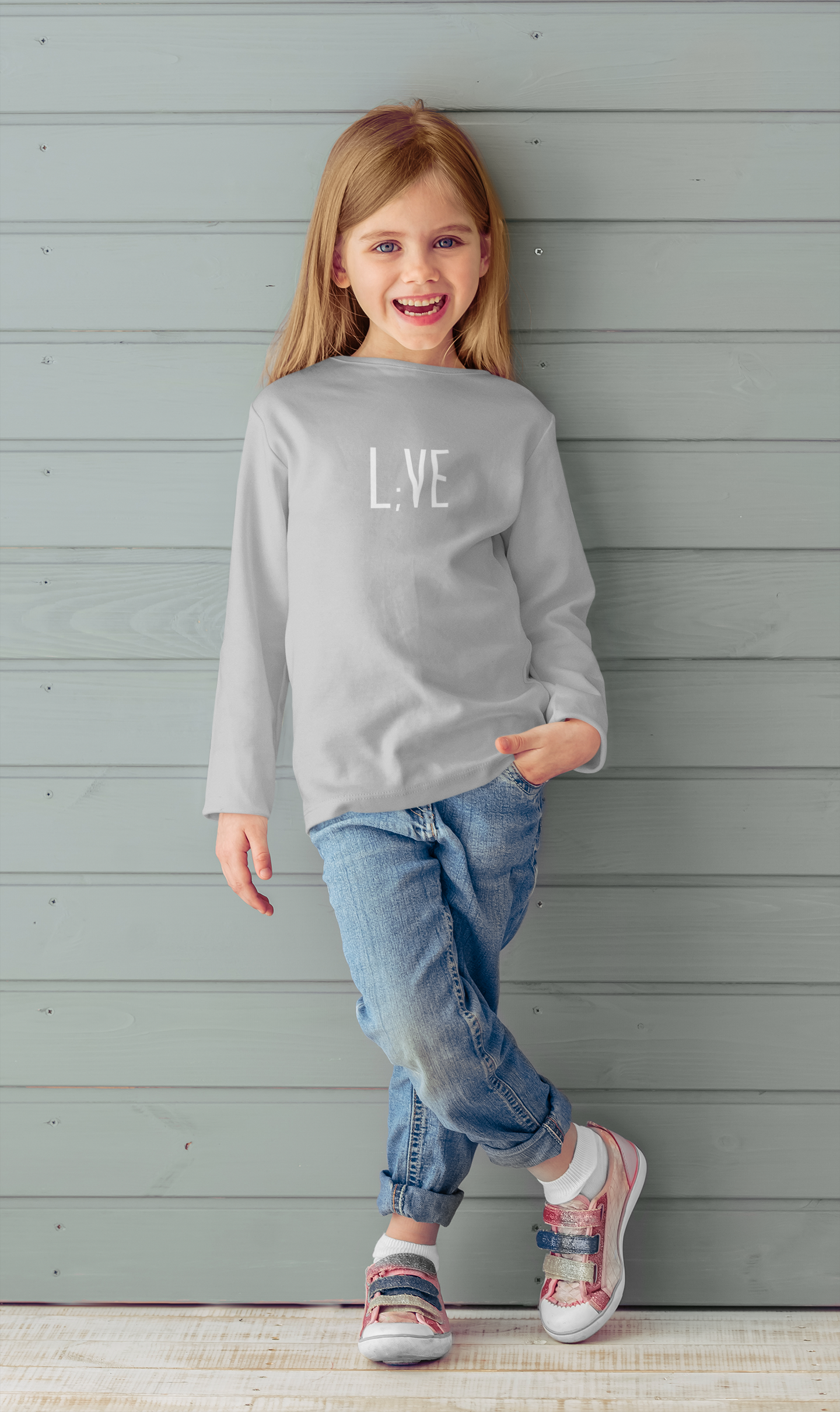 L;VE Original Toddler Long Sleeve Tee