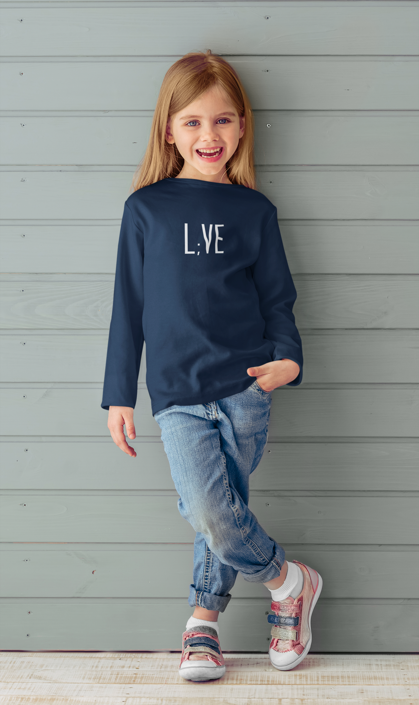 L;VE Original Toddler Long Sleeve Tee