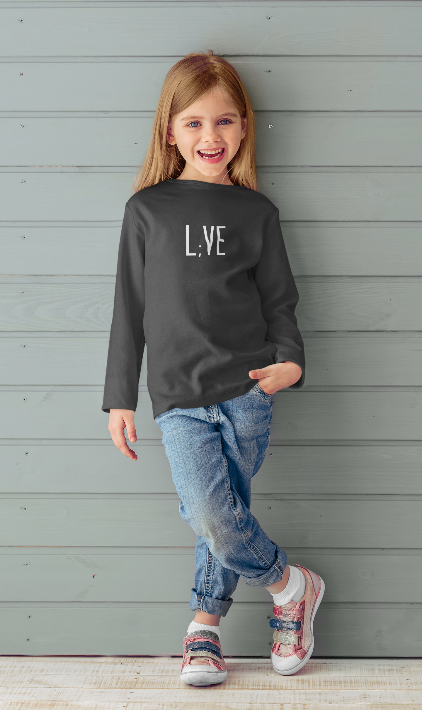 L;VE Original Toddler Long Sleeve Tee