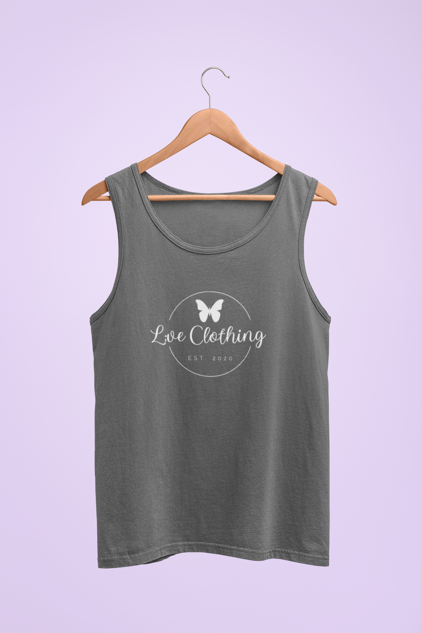 L;VE Clothing Butterfly Tank Top