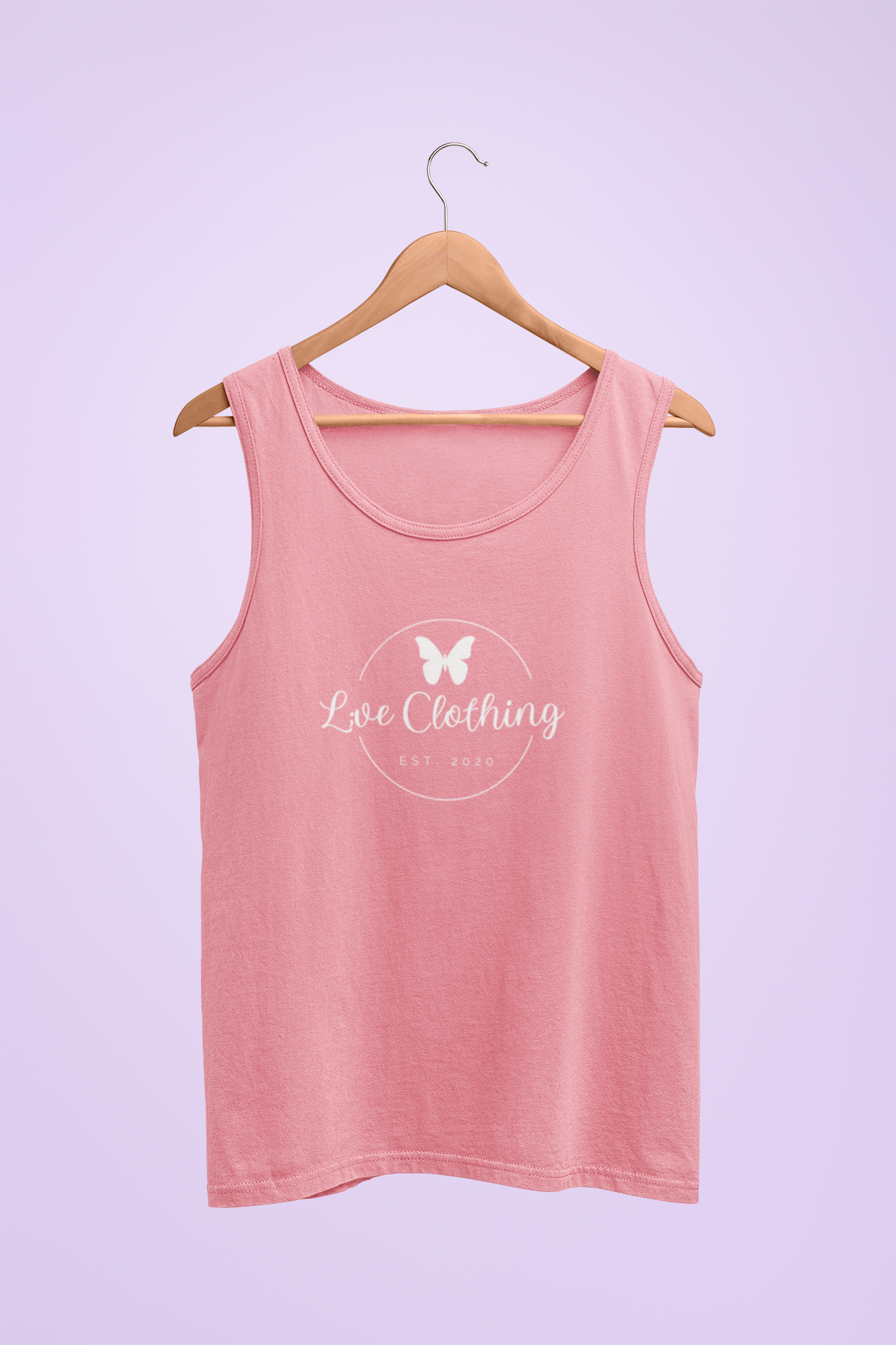 L;VE Clothing Butterfly Tank Top