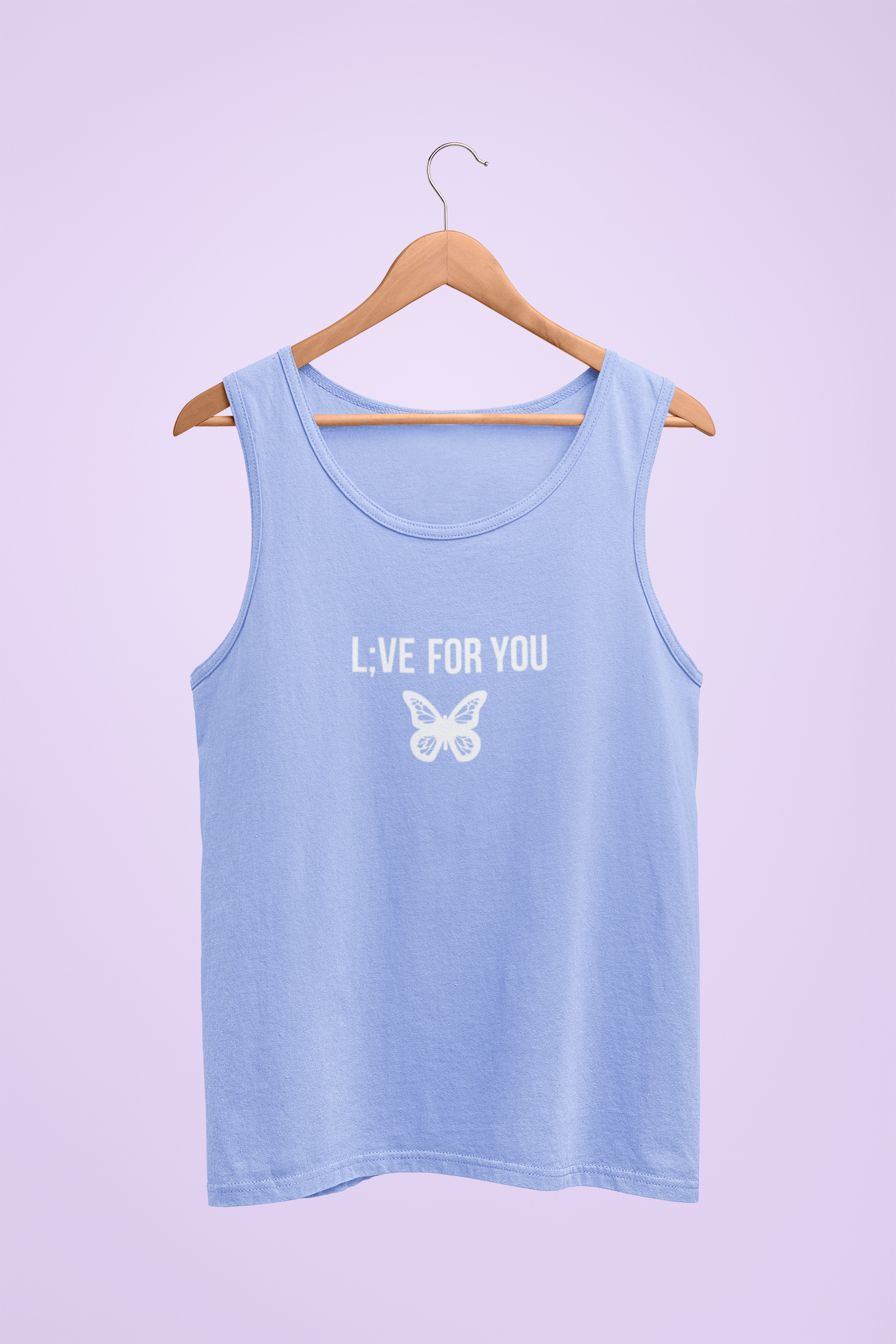 L;VE FOR YOU Butterfly Tank Top