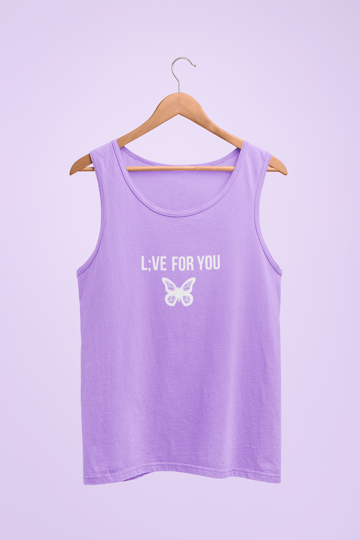 L;VE FOR YOU Butterfly Tank Top