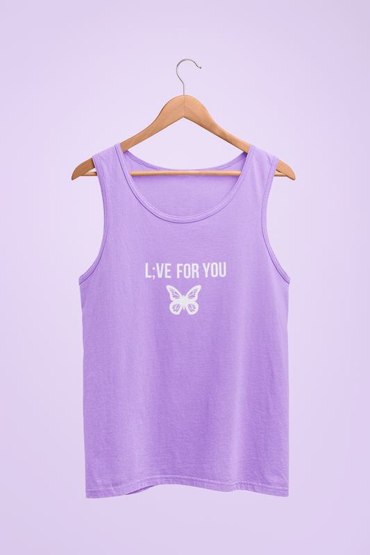 L;VE FOR YOU Butterfly Tank Top