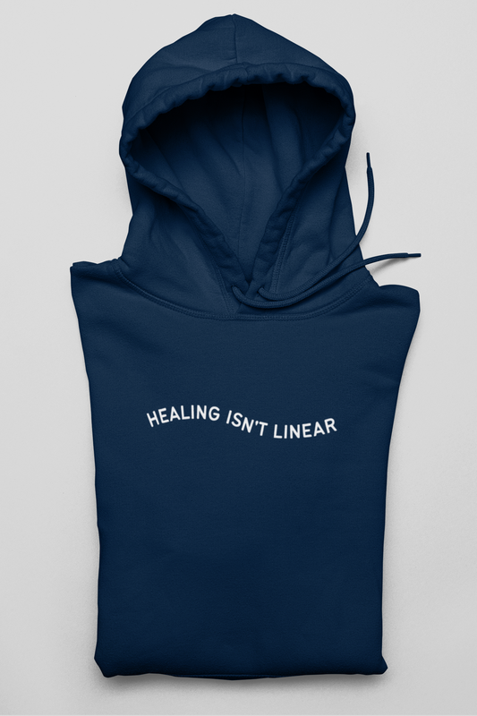 Healing Isn't Linear Hoodie