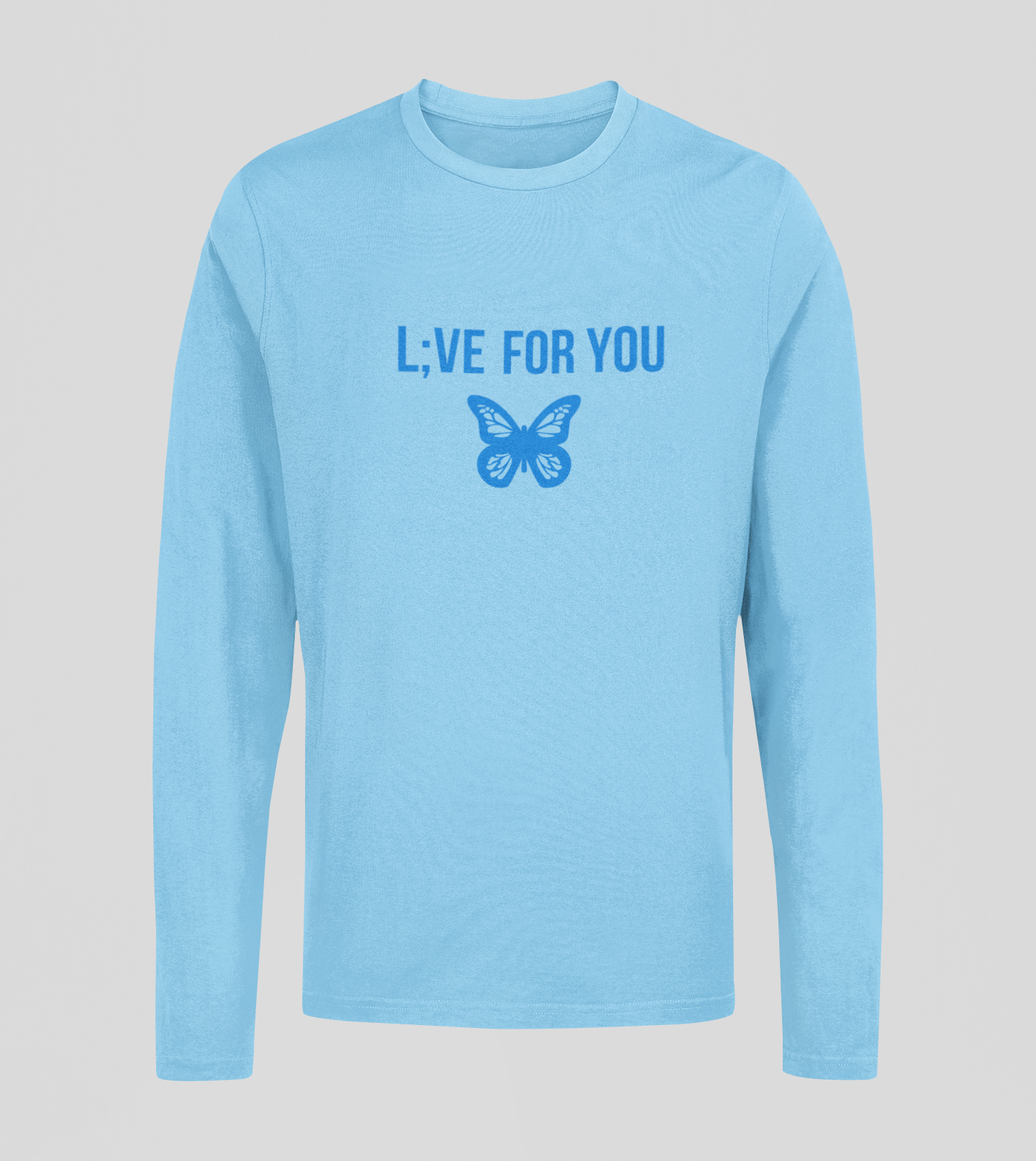 L;VE For You Butterfly Long Sleeve Tee