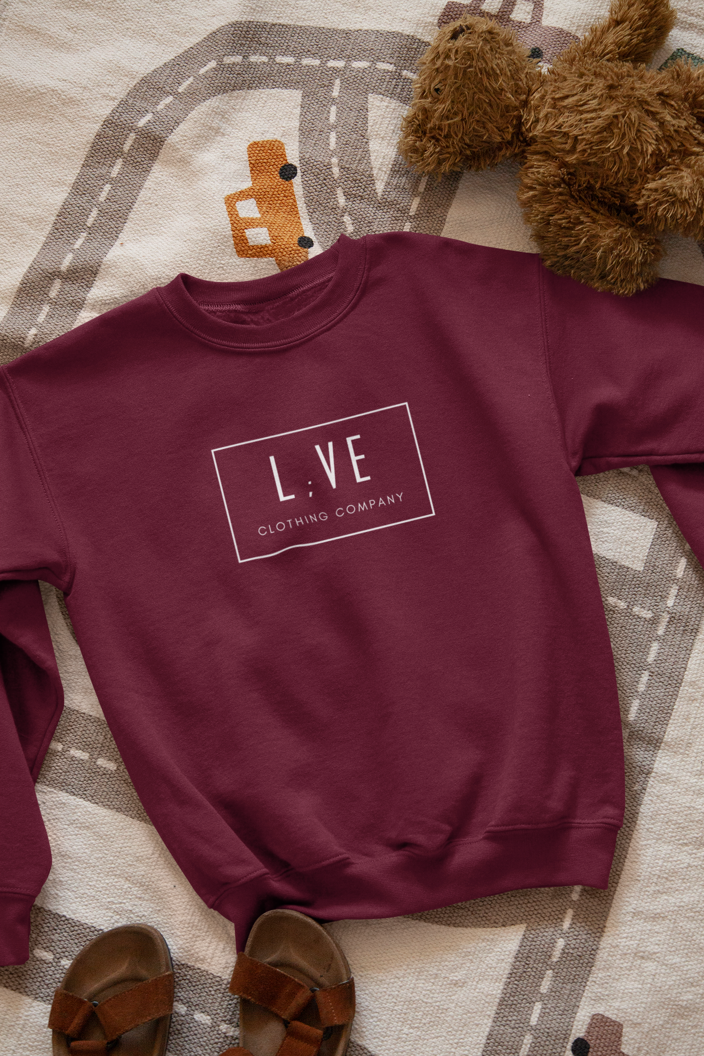 L;VE Clothing Company Youth Sweatshirt