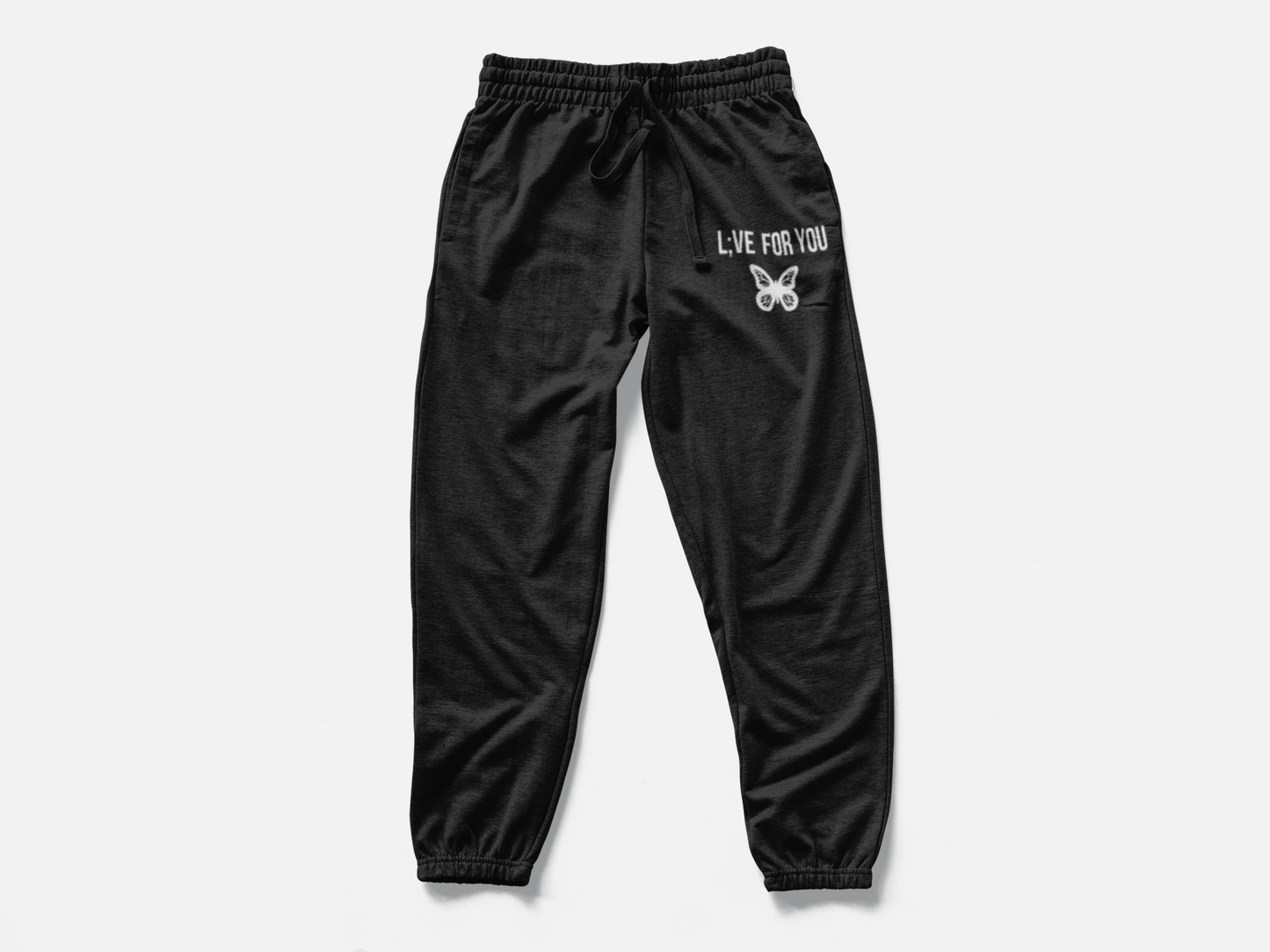 L;VE For You Butterfly Joggers